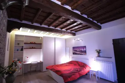 Letto o letti in una camera di Visit Florentia Apartment