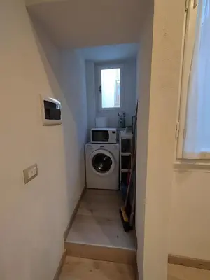 TV o dispositivi per l'intrattenimento presso Cozy apartment near Ponte Vecchio