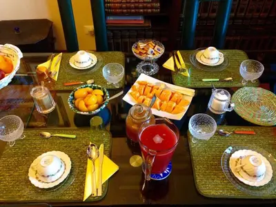 Cibo presso l'affittacamere o nelle vicinanze
