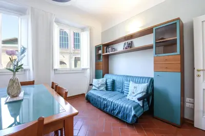 Area soggiorno di Apartments Florence - San Martino