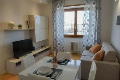 Area soggiorno di Shelley Apartment