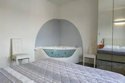 Letto o letti in una camera di Shelley Apartment