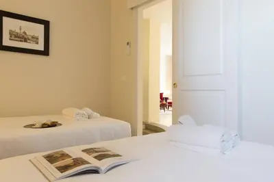 Letto o letti in una camera di Dianora