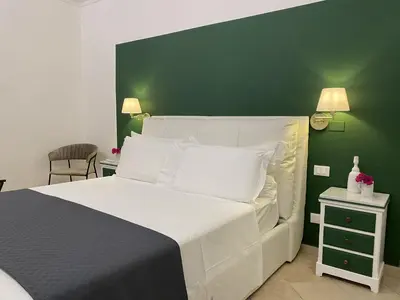 Letto o letti in una camera di San Lorenzo for foodies