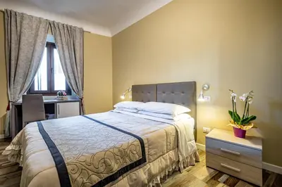 Letto o letti in una camera di Residenza Fanti
