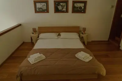 Letto o letti in una camera di Nice one bedroom in historical building