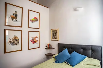 Letto o letti in una camera di Lovely one bedroom apartment nearby Ponte Vecchio