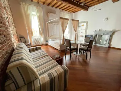 Area soggiorno di Sant'Ambrogio Suite