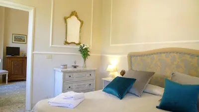 Letto o letti in una camera di Bartolomeo