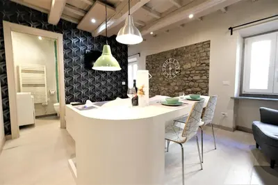 Area soggiorno di Wine Apartments Florence Grechetto