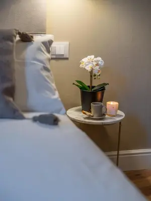 Letto o letti in una camera di Flower House - Oltrarno Collection