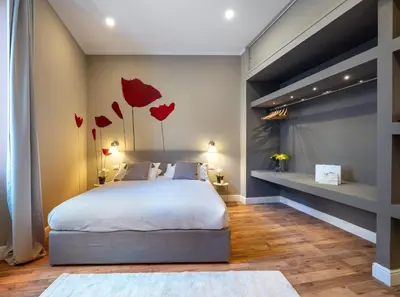 Letto o letti in una camera di Flower House - Oltrarno Collection