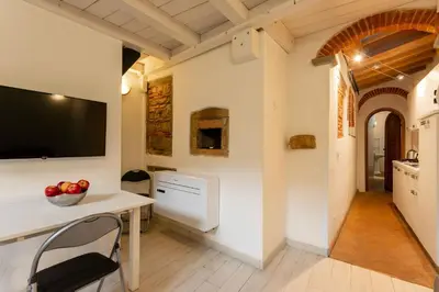 TV o dispositivi per l'intrattenimento presso Oltrarno Loft by Halldis