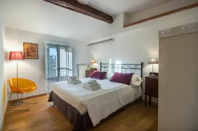 Letto o letti in una camera di Gilda