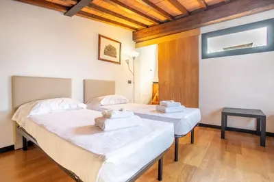 Letto o letti in una camera di Costanza by Halldis
