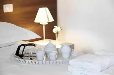 Letto o letti in una camera di Giulia e Valentina by Halldis
