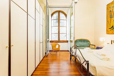 Letto o letti in una camera di Signoria Vista by Halldis