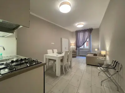 Cucina o angolo cottura di Sant'Anna apartments