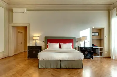 Letto o letti in una camera di Santa Croce 14 B&B