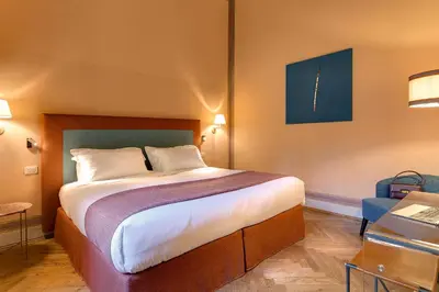 Letto o letti in una camera di Santa Croce 14 B&B