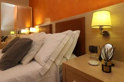 Letto o letti in una camera di Residenza Ponte Vecchio Firenze