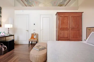 Letto o letti in una camera di Residenza Mondragone