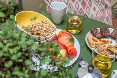 Cibo presso l'appartamento o nelle vicinanze