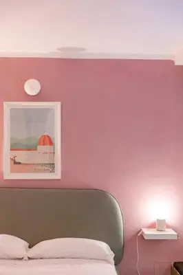 Letto o letti in una camera di Modern Studio Apartment In Front Of Ponte Vecchio