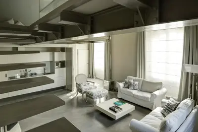 Area soggiorno di Strozzi Square Amazing House