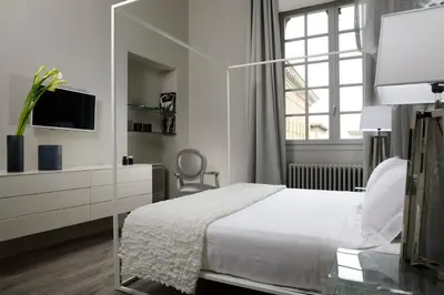 Letto o letti in una camera di Strozzi Square Amazing House