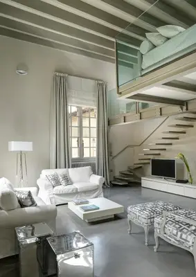 Area soggiorno di Strozzi Square Amazing House