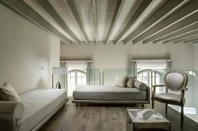Letto o letti in una camera di Strozzi Square Amazing House