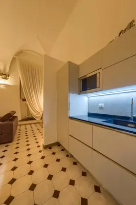 Cucina o angolo cottura di La casa di Bruna e Giordano in Santo Spirito