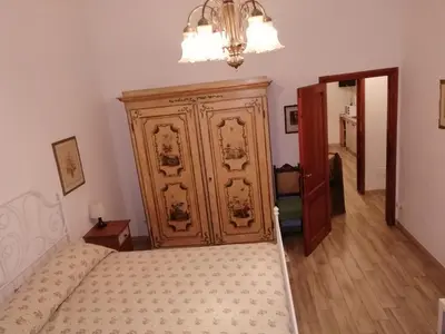 Letto o letti in una camera di Appartamento Aurora