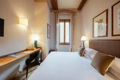 Letto o letti in una camera di Guest House Morandi