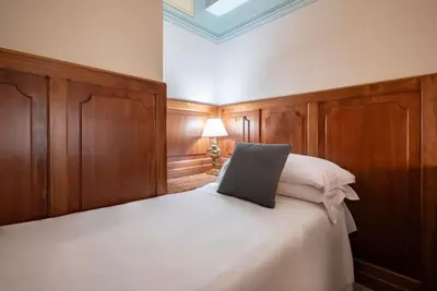 Letto o letti in una camera di Guest House Morandi