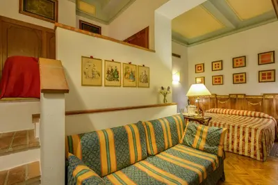 Area soggiorno di Guest House Morandi