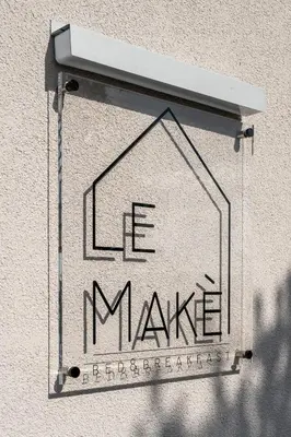 Certificato, attestato, insegna o altro documento esposto da Le Makè bed & breakfast