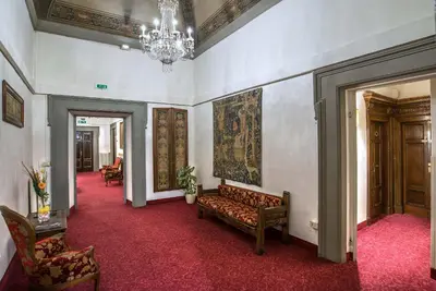 Area soggiorno di Hotel Paris