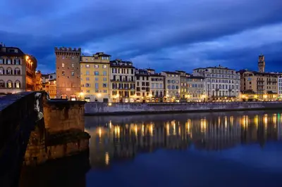 Vista sul fiume nelle vicinanze dell'hotel