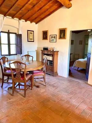 Area soggiorno di Winery Houses in Chianti