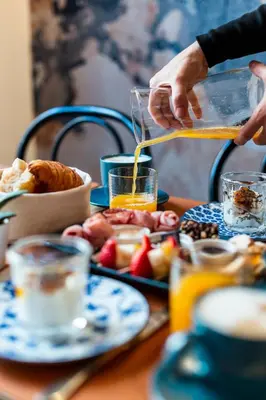 Cibo presso il bed & breakfast o nelle vicinanze