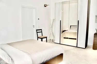 Letto o letti in una camera di Brand new apartment