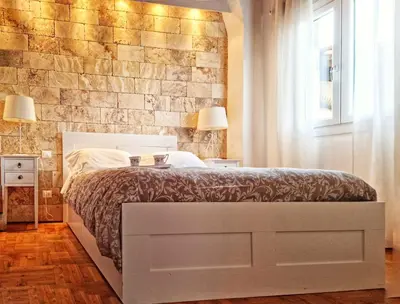 Letto o letti in una camera di Appartamento San Frediano