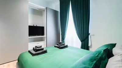 Letto o letti in una camera di Cavour 82