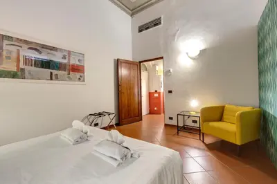 Area soggiorno di Servi Apartment by Mamo Florence
