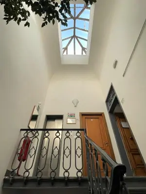 Letto o letti in una camera di Hotel Leopolda