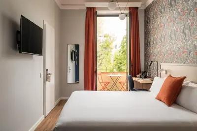 Letto o letti in una camera di BYPILLOW Goldoni