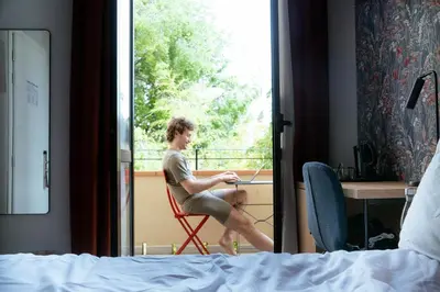 Letto o letti in una camera di BYPILLOW Goldoni