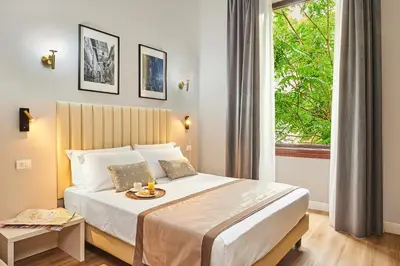 Letto o letti in una camera di Hotel Brooklyn